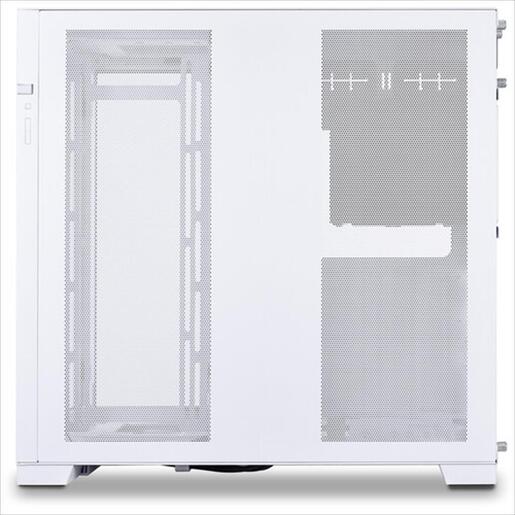 CASE LIAN LI E-ATX O11 DYNAMIC EVO Mid-Tower w/2x Tempered glass, ARGB Front strip, White, O11DEW