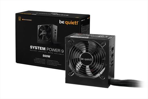 PSU 500W CM BE QUIET! SYSTEM POWER 9 80 Plus BRONZE SEMI MODULAR, BN301