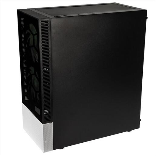 CASE KOLINK ATX OBSERVATORY MX Glass ARGB w/Tempered glass, 2x140mm, 3x120mm UMBRA A-RGB fan, black/white