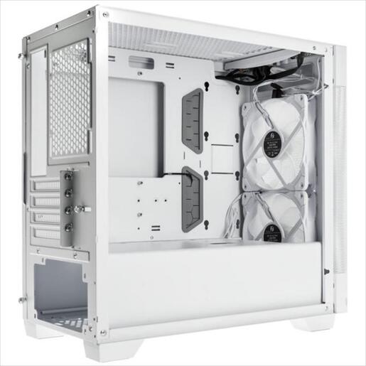CASE LIAN LI micro ATX LANCOOL 205M MESH SNOW Mid-Tower w/ Tempered glass, 2x 140mm ARGB PWM fans, snow white