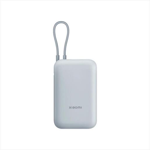 POWER BANK XIAOMI 10000mAh 22.5W w/Integrated Cable USB-C+USB-A Ice blue, BHR9073GL