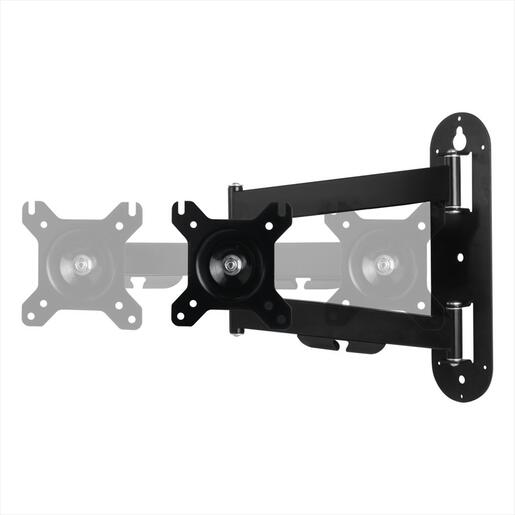 MONITOR WALL MOUNT ARCTIC W1C, 1 MONITOR 1up to 43", VESA 100/75mm, Tilt, Swivel, Rotation, 18kg, AEMNT00058A