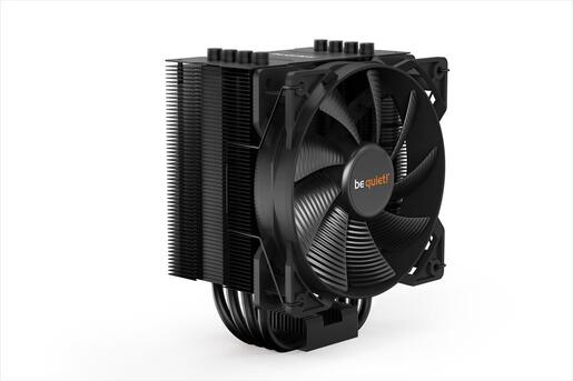 COOLERS CPU BE QUIET! PURE ROCK 2 BLACK, 4 heatpipes 6mm, Pure Wings 2 120mm PWM fan, TDP 150W, BK007