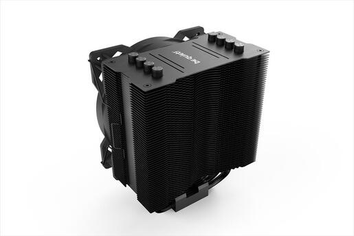 COOLERS CPU BE QUIET! PURE ROCK 2 BLACK, 4 heatpipes 6mm, Pure Wings 2 120mm PWM fan, TDP 150W, BK007