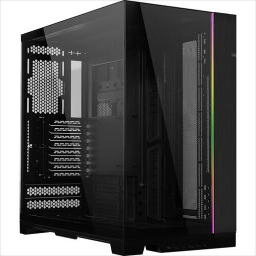 CASE LIAN LI E-ATX O11 DYNAMIC EVO XL Full-Tower w/2x Tempered glass, ARGB Front strip, Black, O11DEXL-X