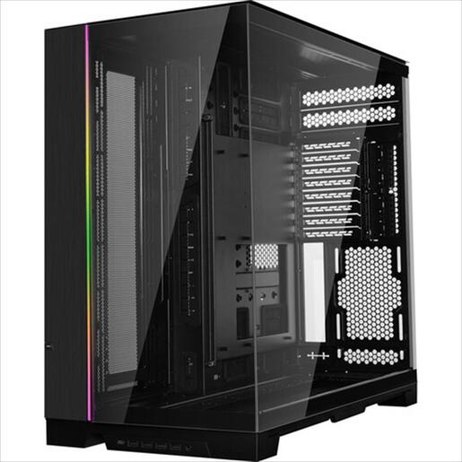 CASE LIAN LI E-ATX O11 DYNAMIC EVO XL Full-Tower w/2x Tempered glass, ARGB Front strip, Black, O11DEXL-X