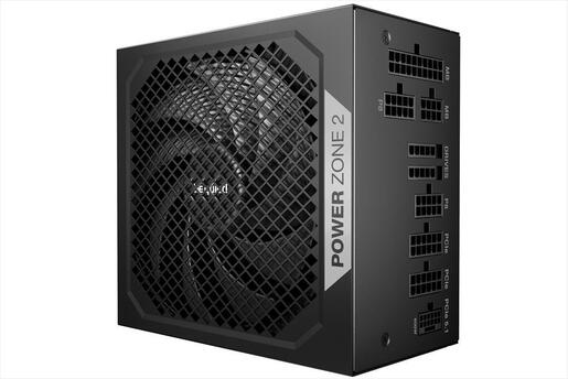 PSU 1000W BE QUIET! POWER ZONE 2 80 Plus PLATINUM FULL MODULAR, w/ 90° angled 12V-2x6, BP008EU
