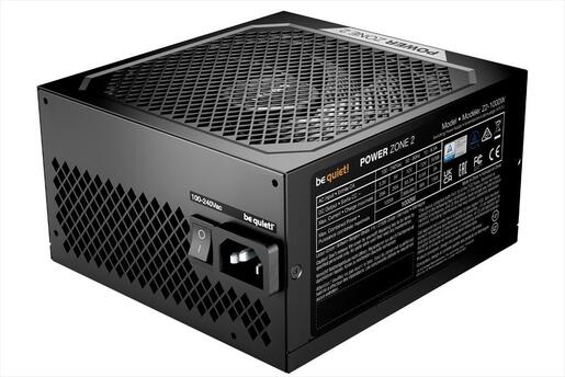 PSU 1000W BE QUIET! POWER ZONE 2 80 Plus PLATINUM FULL MODULAR, w/ 90° angled 12V-2x6, BP008EU