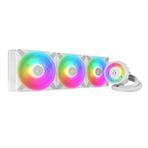 COOLERS CPU AIO ARCTIC LIQUID FREEZER III 420 White, 3x140mm P14 PWM PST A-RGB fans, ACFRE00153A