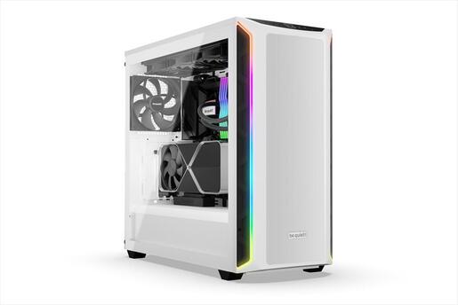 CASE BE QUIET! E-ATX Full-Tower SHADOW BASE 800 DX, 3x140mm Pure Wings 3, front ARGB LED, USB 3.1 type C, open mesh design w/WINDOW, White BGW62