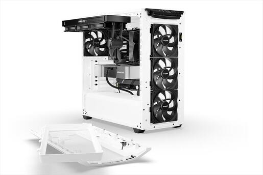 CASE BE QUIET! E-ATX Full-Tower SHADOW BASE 800 DX, 3x140mm Pure Wings 3, front ARGB LED, USB 3.1 type C, open mesh design w/WINDOW, White BGW62