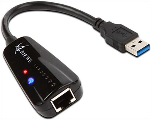 NET LAN USB 3.0 10/100/1000, TXA042, Chipset: RTL 8153