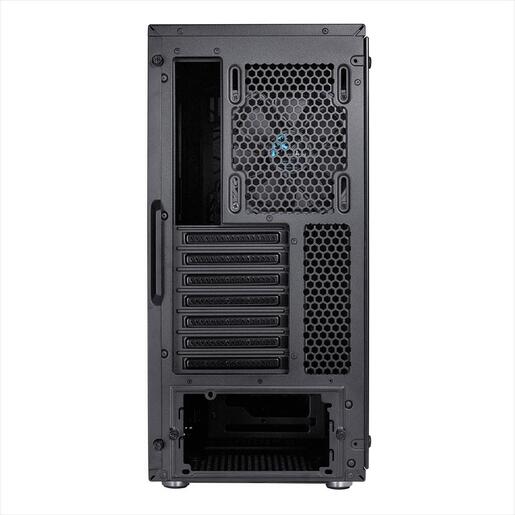 CASE FRACTAL DESIGN ATX Mid-Tower MESHIFY C, 2x120mm Dynamic X2 GP-12 3-pin fans, w/WINDOW, Front Mesh, Black, FD-CA-MESH-C-BKO-TG