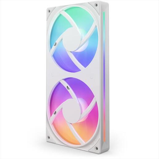 COOLERS CASE FAN 240mm NZXT F240 SINGLE FRAME RGB CORE White PWM, 2.400 RPM, RF-U24HF-W1