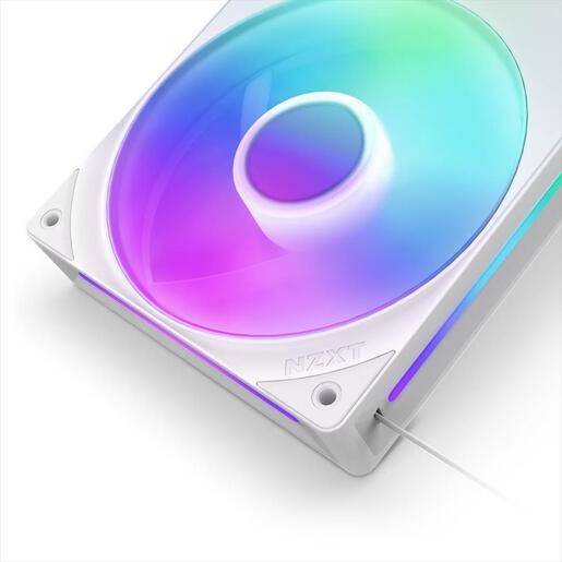 COOLERS CASE FAN 240mm NZXT F240 SINGLE FRAME RGB CORE White PWM, 2.400 RPM, RF-U24HF-W1