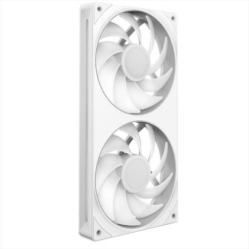 COOLERS CASE FAN 240mm NZXT F240 SINGLE FRAME RGB CORE White PWM, 2.400 RPM, RF-U24HF-W1