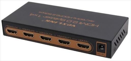 CONVERTOR SPLITTER 4K HDMI (F) TO 4X HDMI (F)