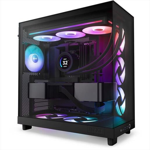 COOLERS CASE FAN 360mm NZXT F360 SINGLE FRAME RGB CORE Black PWM, 2.400 RPM, RF-U36HF-B1