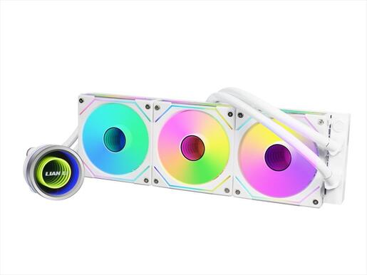 COOLERS CPU AIO LIAN LI GALAHAD II TRINITY SL-INF 360 ARGB, 3x120mm PWM UNI FAN SL-INF ARGB, White, GA2T36INW