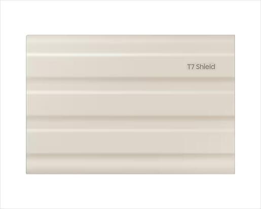 EXTERNAL SSD SAMSUNG T7 Shield 1TB USB 3.2 Gen2 Beige, MU-PE1T0K/EU