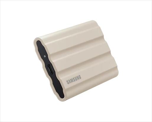 EXTERNAL SSD SAMSUNG T7 Shield 1TB USB 3.2 Gen2 Beige, MU-PE1T0K/EU