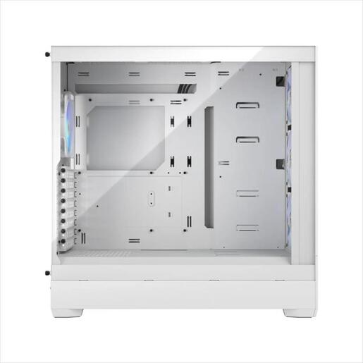 CASE FRACTAL DESIGN E-ATX Mid-Tower Pop XL Air RGB White, 4x120mm Aspect 12 RGB, w/WINDOW, Front Mesh, FD-C-POR1X-01