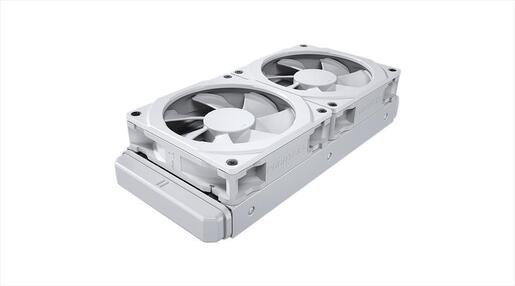 COOLERS CPU AIO PHANTEKS GLACIER ONE MPH, 2x120mm  PWM fans, White, PH-GO240MPH_DWT01