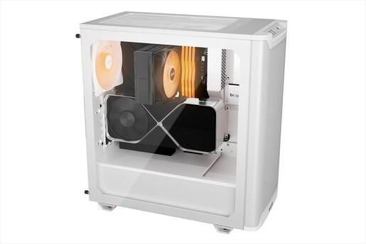 CASE BE QUIET! ATX Mid-Tower Pure Base 501 LX, 4x120mm Light Wings LX ARGB, Front mesh, ARGB/PWM controller, White BGW79