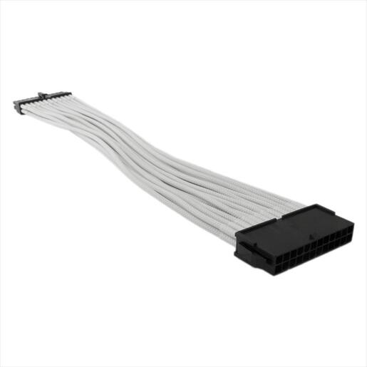 EXTENSION PSU NANOXIA ATX 24-pin 30cm WHITE, NX24V3EW