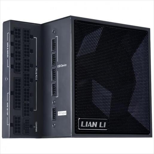 PSU 1000W LIAN LI EDGE EG1000  80+ PLATINUM, PCIe 5.1 (L-Shape, w/x4 USB 2.0 headers), FULL MODULAR Black