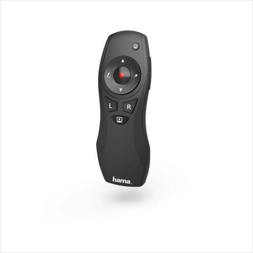 PRESENTER HAMA wireless X-Pointer 6 in 1, Black, 139916
