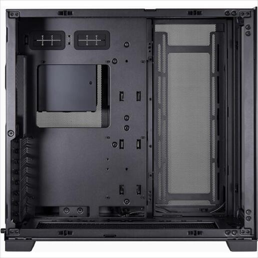 CASE LIAN LI E-ATX O11 DYNAMIC EVO Mid-Tower w/2x Tempered glass, ARGB Front strip, Black, O11DEX