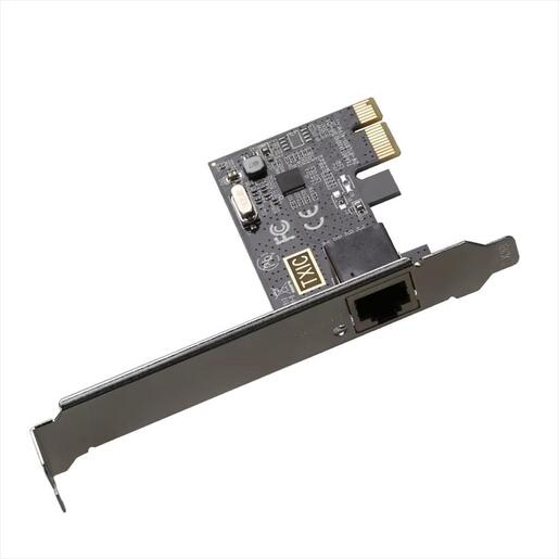 NET LAN PCIe 10/100/1000Mbs, DIEWU TXA007, Chipset: RTL8111F, LP