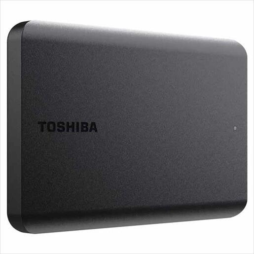 EXTERNAL HDD 2,5" 1TB USB 3.2 Gen 1 TOSHIBA CANVIO BASICS BLACK HDTB510EK3AA