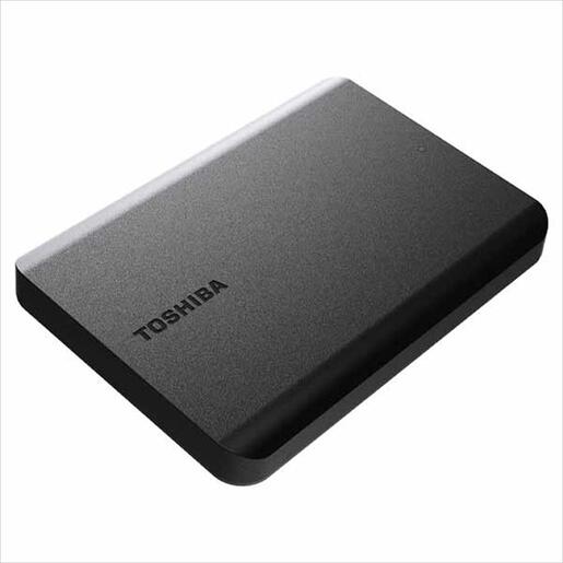 EXTERNAL HDD 2,5" 1TB USB 3.2 Gen 1 TOSHIBA CANVIO BASICS BLACK HDTB510EK3AA
