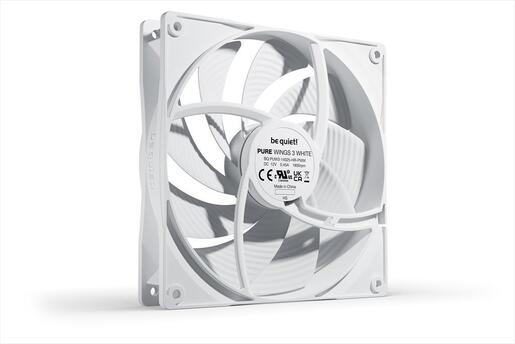 COOLERS CASE FAN 140mm BE QUIET! PURE WINGS 3 High Speed PWM White1.800rpm, DURABLE RIFLE BEARING, BL113