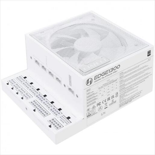 PSU 1300W LIAN LI EDGE EG1300  80+ PLATINUM, PCIe 5.1 (L-Shape, w/x4 USB 2.0 headers), FULL MODULAR White