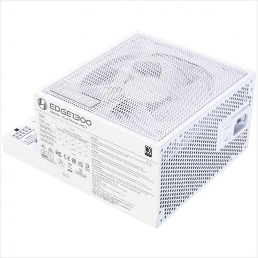 PSU 1300W LIAN LI EDGE EG1300  80+ PLATINUM, PCIe 5.1 (L-Shape, w/x4 USB 2.0 headers), FULL MODULAR White