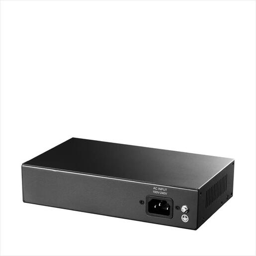 NET Switch CUDY 5-port Gigabit 4xPOE+ 120W, 1x SFP, GS1005PTS1