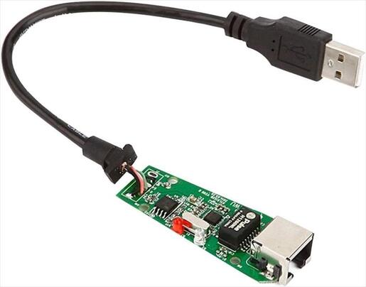 NET LAN USB 2.0 10/100, BLACK, TXA041, Chipset: RTL 8152