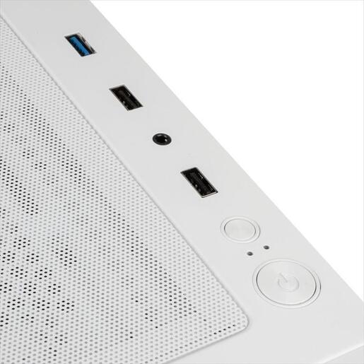 CASE KOLINK ATX OBSERVATORY MX Mesh ARGB w/Tempered glass, 2x140mm, 3x120mm UMBRA A-RGB fan, white