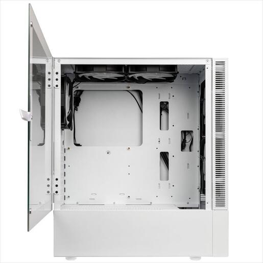 CASE KOLINK ATX OBSERVATORY MX Mesh ARGB w/Tempered glass, 2x140mm, 3x120mm UMBRA A-RGB fan, white