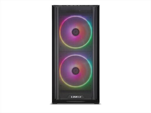 CASE LIAN LI E-ATX LANCOOL 216 RGB Mid-Tower w/ Tempered glass, Front 2x 160mm ARGB fans, Rear 1x 140mm PWM, Black, LANCOOL 216RX