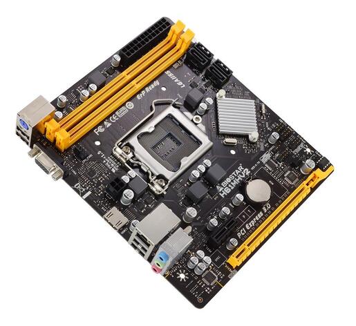 MB 1155 H61MHV2 BIOSTAR, 2xDDR3 1600MHz, VGA, HDMI, 1xPCIex16, 1xPCIex1, 4xSATAII, 4xUSB2.0