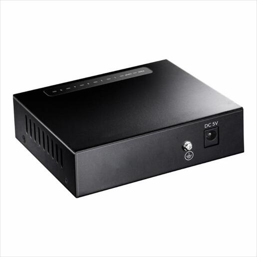 NET Switch CUDY 5-port Gigabit GS105, metal
