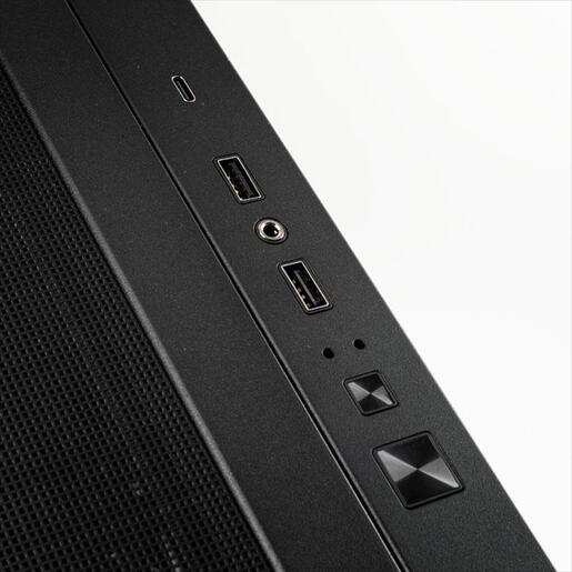 CASE KOLINK E-ATX Unity Arena ARGB Mid Tower Showcase w/Tempered glass, 4x120mm UMBRA PWM A-RGB fan, black