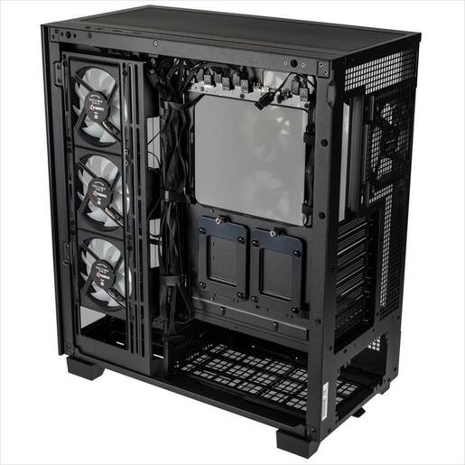 CASE KOLINK E-ATX Unity Arena ARGB Mid Tower Showcase w/Tempered glass, 4x120mm UMBRA PWM A-RGB fan, black