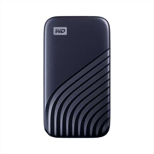EXTERNAL SSD WD MY PASSPORT 500GB USB 3.2 Gen2 Type-C, 1050MB/s WDBAGF5000ABL-WESN Blue