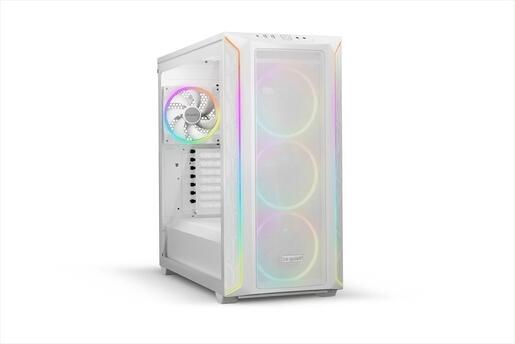 CASE BE QUIET! E-ATX Full-Tower SHADOW BASE 800 FX, 4x140mm Light Wings PWM, front ARGB LED, USB 3.1 type C, open mesh design w/WINDOW, White BGW64