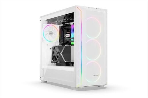 CASE BE QUIET! E-ATX Full-Tower SHADOW BASE 800 FX, 4x140mm Light Wings PWM, front ARGB LED, USB 3.1 type C, open mesh design w/WINDOW, White BGW64